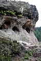 Kummergebirge, erodierter Sandstein