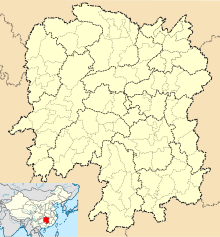HJJ is located in Hunan