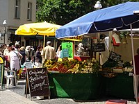 Wochenmarkt Karl-August-Platz Berlin-Charlottenburg