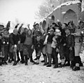 Polnische Waisenkinder in Teheran an Weihnachten 1942