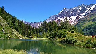 Blick über den Schwarzsee nach Osten.