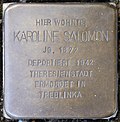 Stolperstein für Karoline Salomon (Marktstraße 7)