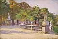 View of the Jardin du Luxembourg, ca. 1908