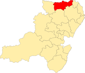 Location of the ward