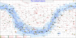 Caldwell Star Chart in SVG format