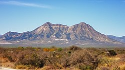 View of Friar's Hill near Matehuala