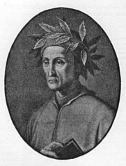 Ritratto di Dante Alighieri.