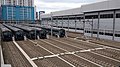 View of Lebak Bulus MRT Depot from the station, 2019