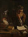Philosoph (Archimedes ?), 98 × 73,5 cm, Öl auf Leinwand, Gemäldegalerie Alte Meister, Dresden