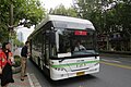 A Youngman-Neoplan JNP6120BEV1 trolleybus in Shanghai