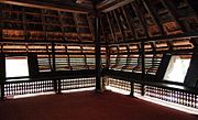 Wooden gabled windows of Krishnapuram Palace