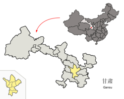 Dingxi in Gansu