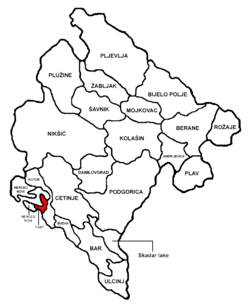 Tivat Municipality in مونٹینیگرو