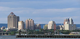 Skyline of Downtown New Haven