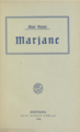 Marjane, 1908