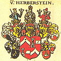 Freiherrenwappen derer von Herberstein, nach Johann Siebmachers Wappenbuch 1605