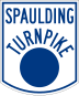 Spaulding Turnpike marker