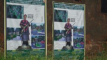 Yaa Asantewaa Museum Werbeplakat