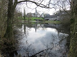 Vijver waar de bron in uitkomt die de Oehl voedt