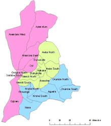 Anambra State LGA Map alt text