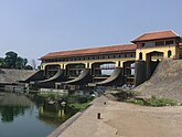 Bendungan sekaligus jembatan Walahar