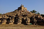 Temple remains and mounds at Bijamandal