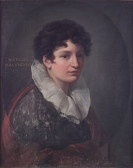 Matilde Malenchini, geportretteerd door Vincenzo Camuccini (1815)