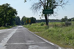 Entrance to the village