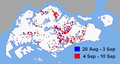 Dengue hotspots