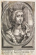 Theodoor Merlen'in 17. yüzyılın ortalarında yaptığı ''Evemenia Sultana'' adlı gravürü