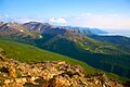 View from Flat Top Peak during Alaskan summer