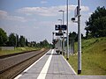 Neuer Seitenbahnsteig in Hemmoor Richtung Stade