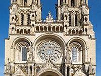 Laon 1190–1200 Westfassade