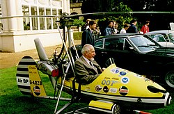 Little Nellie (G-ARZB) mit Ken Wallis im Cockpit