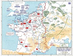Overlord-Plan Juni 1944: Schweinfurt war das einzige primäre Angriffsziel Bayerns