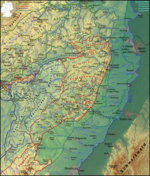 Location of the Palatine Forest