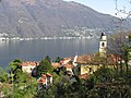 Pino, im Hintergrund Ronco sopra Ascona