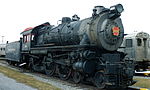 PRR No. 460 preserved at the Railroad Museum of Pennsylvania
