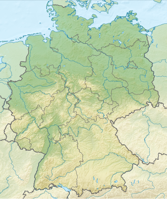 Location map Γερμανία