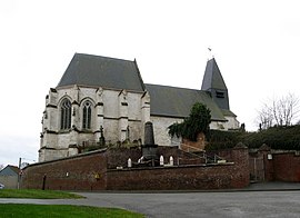 The church in Riencourt