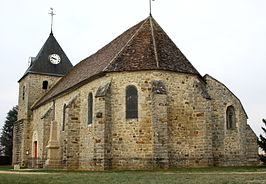 Kerk in Villeneuve-la-Dondagre