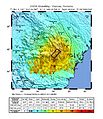 USGS ShakeMap for the 1977 event.