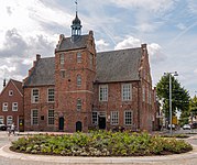 Altes Rathaus in Norden (Ostfriesland), nach Brand von 1539 im Renaissancestil wiederaufgebaut