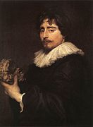 Anthonis van Dyck: Der Bildhauer Duquesnoy (?), 1627–29