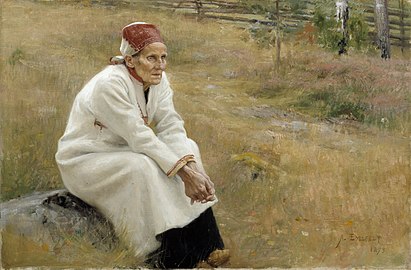 Albert Edelfelt tarafından yapılan portresi, 1893