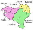 ﻿Autonome Region Baskenland ﻿Autonome Region Navarra ﻿Französisches Baskenland