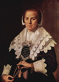 Frans Hals: Frau mit Fächer, ca. 1640