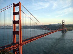 Golden Gate Bridge in San Francisco