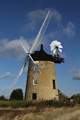 Ronde stenen molen