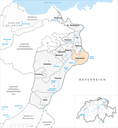 Diepoldsau – Mappa